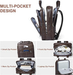 Shrrie 15.6" Laptop Backpack, Business Work Backpack Briefcase, Durable - Image 3