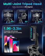 74"-Camera-Tripod, with Holder and Travel Bag - Image 5