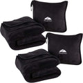 BlueHills 2-Pack Premium Soft Travel Blanket Pillow Airplane Blanket by BlueHills