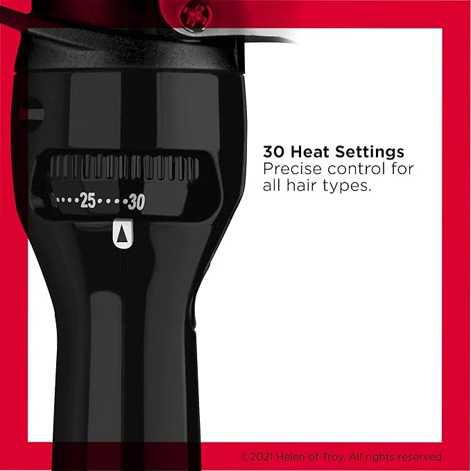 Revlon Perfect Heat Triple Ceramic Curling Iron | For Silky Smooth Tight Curls (3/4 in)