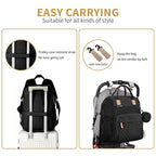 Diaper Bag Backpack with Changing Station Portable 3 in 1 Multifunction - Image 4