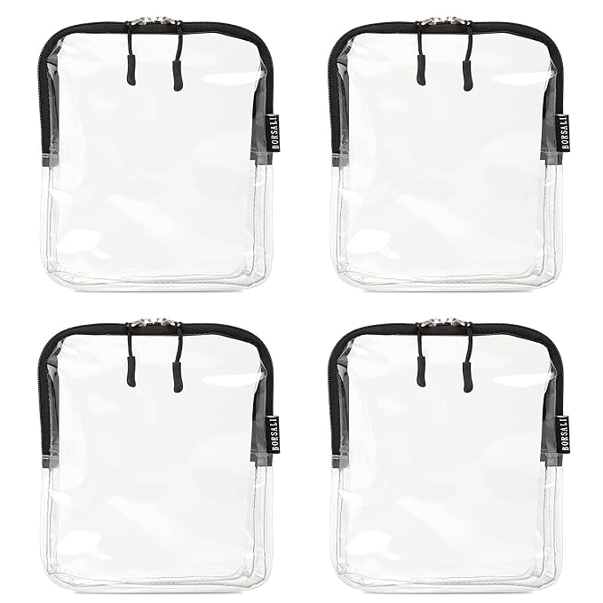 BORSALI Quart Size Bag TSA-Approved by Borsali