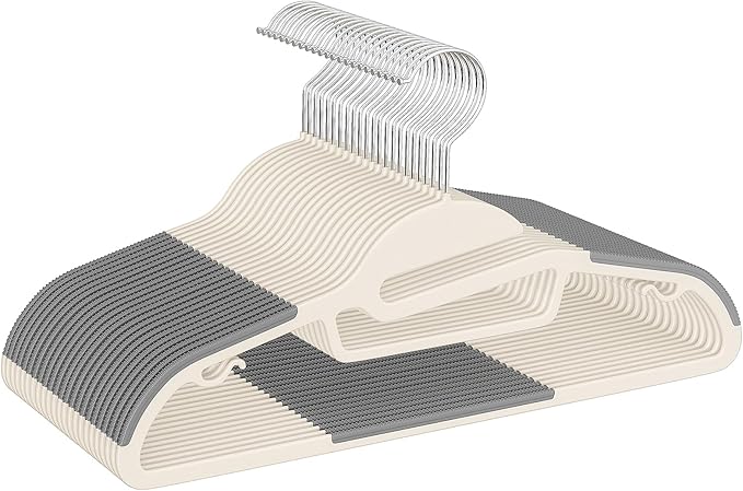 BAGAIL Plastic Hangers 50 Pack by BAGAIL