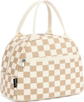 FlowFly Lunch Bag for Women Insulated Lunch Box Corduroy Lunch Tote Cooler for by FlowFly