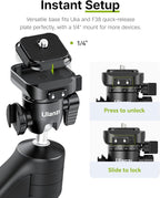 ULANZI TT38 Mini Tripod for Camera, One-Click Open Tabletop Camera Tripod Small - Image 3