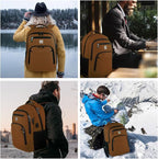 Laptop Backpack, Business Travel Anti Theft Slim Durable Laptops Backpack - Image 7