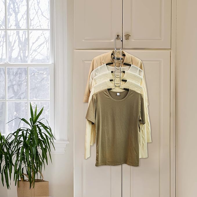 Nature Smile No Shoulder Bump Multiple Sweater Coat Clothes Hangers - Image 7