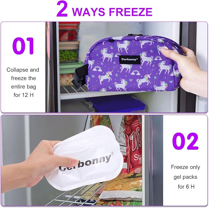 Cerbonny Small Freezable Cooler Bag - Image 4