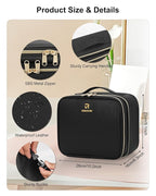Relavel Makeup Bag with LED Mirror, Small Travel Makeup Case with Rechargeable - Image 2