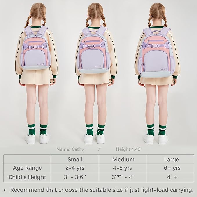 Lightweight Cute Kids Backpack for School Kindergarten Elementary Backpacks for - Image 6