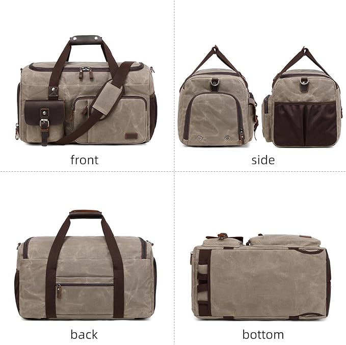 Travel Duffle Bag Weekender Bag - Image 6