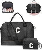 Birthday Gifts-for Women-Initial Duffle Bag by Vogewood