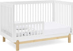 Delta Children Poppy 4-in-1 Convertible Crib, Bianca White/Natural - Image 8
