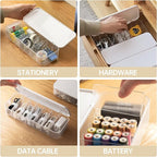 2 Pcs Cable Organizer Storage Box - Image 5