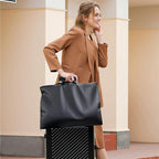 Suit Garment Clothes Travel Bag: 43 inch Lightweight Foldable Black Short - Image 2