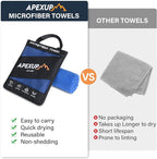 APEXUP Microfiber Travel Towel, Ultra Absorbent Quick Dry Towels, Lightweight - Image 3