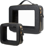 Travel Clear Makeup Bag Set, TSA Approved Cosmetic Bag Case - Image 8