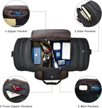 Litvyak Duffle Bag for Travel, 50L Canvas Travel Duffel Bags Overnight Weekend - Image 6