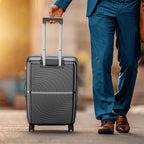 Nazhura Luggage Set, 3-Piece Hardside Suitcase Set, 20-inch Carry On, 28-inch - Image 9