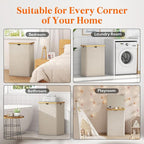 Lifewit 170L Triple Laundry Hamper - Image 9