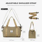Travel Duffel Bag, Sports Tote Gym Bag, Shoulder Weekender Overnight Bag - Image 5