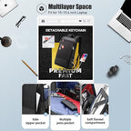 BOPai Slim Laptop Thin Business Backpack - Image 3