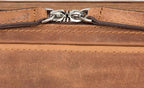 Medicine Handmade Leather Cable Organizer Bag – Full-Grain Leather Travel Tech - Image 7
