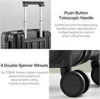 Hanke 14 Inch Underseat Carry On Luggage - Image 9