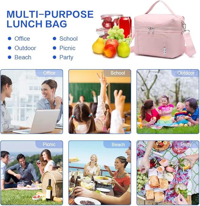 NOL Natural Organic Lifestyle Insulated Lunch Bags - Image 4