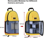 MOSISO Camera Sling Bag, DSLR/SLR/Mirrorless Camera Backpack Case Shockproof - Image 5