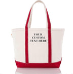 CB STATION Medium Classic Canvas Tote Bag by CBSTATION