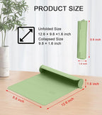 Utensil Box, Tableware Silicone Portable Box Silverware mat, Suitable - Image 4