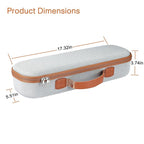 RAIACE Hard Storage Case Compatible with Dyson Airstrait Straightener, Travel Carrying Bag. (case only). - Gray