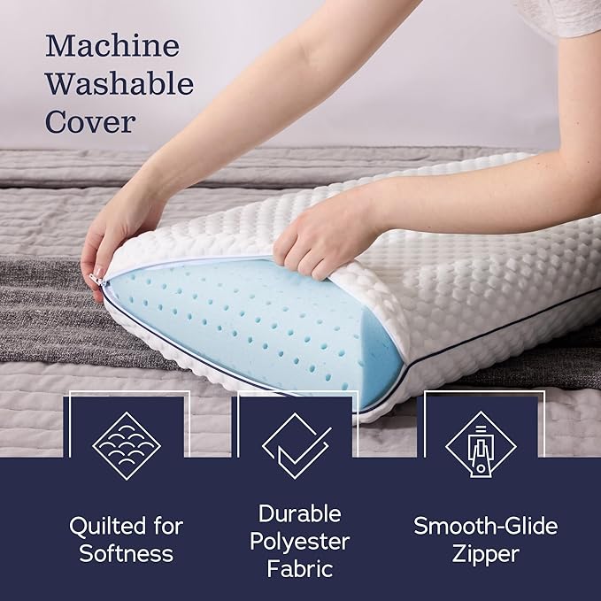 WEEKENDER Gel Memory Foam Pillow - Image 3