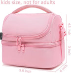 FlowFly Double Decker Cooler Insulated Lunch Bag Large Tote - Image 3
