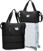 Travel Duffel Bag, Sports Tote Gym Bag, Shoulder Weekender Overnight Bag by WONHOX