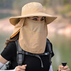 Sun Hats for Men Women Fishing Hat UPF 50+ Breathable Wide Brim Summer UV - Image 5