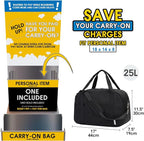 Narwey 18" Carry on Bag Underseat - Image 2