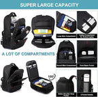 Rolling Backpack, 18 inch Laptop Backpack - Image 7