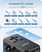 LENCENT Universal Travel Adapter, 100W GaN3 International Adaptor - Image 4
