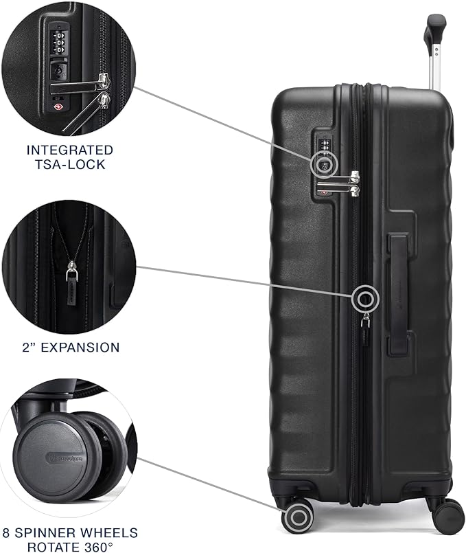 Travelpro Maxlite Air V2 Hardside Expandable Checked Luggage, 8 Spinner Wheels - Image 5