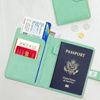 Melsbrinna Premium Leather Passport Holder Covers Case, Waterproof Rfid - Image 6
