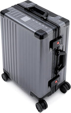 YYW Aluminum Carry-On Luggage Airline Approved Lightweight Suitcase - Image 2