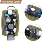 BAGSMART Toiletry Bag for Men, Canvas Travel Toiletry Organizer Dopp Kit - Image 6
