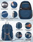 Gonex 30L Ultra Lightweight Packable Backpack, Handy Foldable Daypack - Image 4