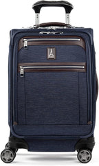 Travelpro Platinum Elite Softside Expandable Carry on Luggage, 8 Wheel Spinner by Travelpro