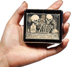 Silver Vintage Pill Box 7 Day Metal Pill Box - Image 2