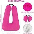 Travel Pillow, Travel Pillow for Kids, Sleeper Hold Pillow Travel, Removable - Image 7