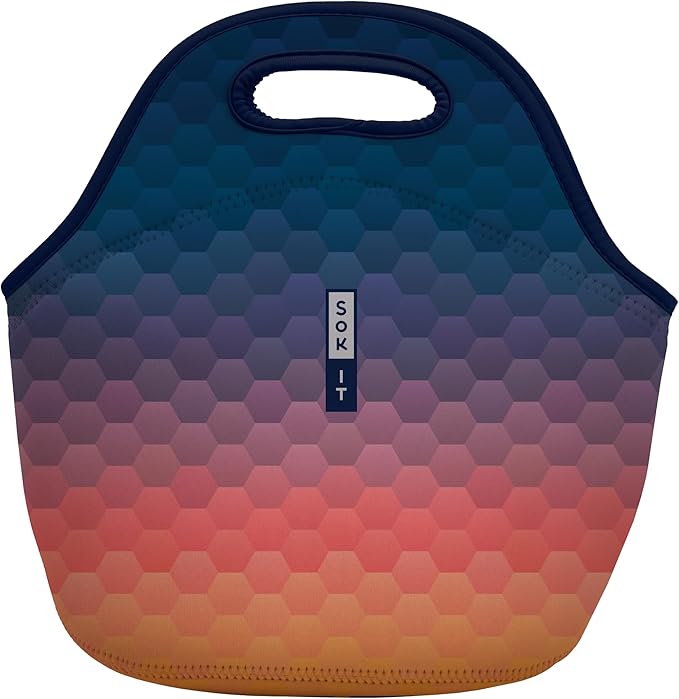 Sok It LunchTote Zippered Bag Insulated Neoprene Caddy by SokIt