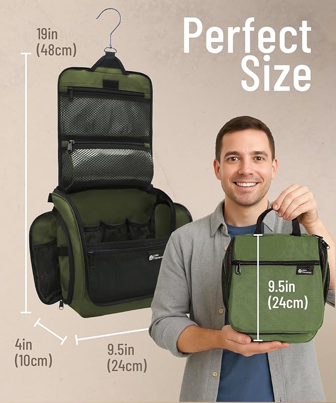 DD D&D Wanderlust D&D Hanging Travel Toiletry Bag - Image 2